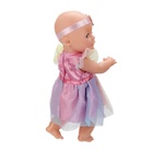 Кукла интерактивная «Анечка» в нарядном платье, 30 см, пьёт, писает, закрывает глазки, 2 аксессуара, 50 звуков - фото 8098144