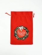 Набор мешков с термонаклейкой «Новый год», холща, 10 шт., 20×30 см  (артикул 10863496)  большой выбор товаров оптом и в розницу по низким ценам с доставкой