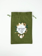 Набор мешков с термонаклейкой «Новый год», холща, 10 шт., 20×30 см  (артикул 10863496)  большой выбор товаров оптом и в розницу по низким ценам с доставкой