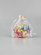 Набор мешков «С Новым счастьем!», органза 10 шт  10 х 12 см (комплект 2 шт) - фото 61615168