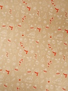 Бумага в тубусе крафтовая в рулоне «Новогодние мотивы», 0.68 × 7 м - фото 61087301