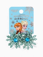 Резинка для волос «Снежинки», набор 2 шт, Снежная прицесса - Фото 2
