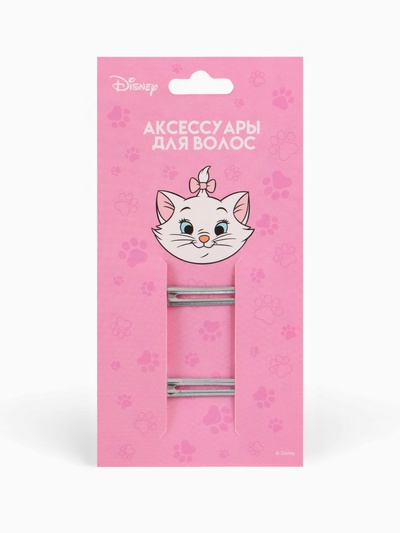 Заколка для волос «Пушистые лапки» 2 шт., Коты аристократы