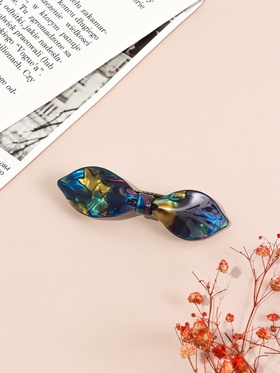 Заколка - автомат для волос «Вэнна» стиль, 8.5 см, МИКС (комплект 3 шт)