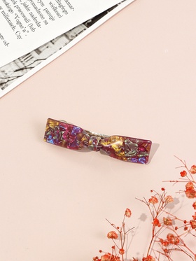 Заколка - автомат для волос «Вэнна» блеск, 8 см, МИКС (комплект 3 шт)