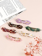 Заколка-автомат для волос "Велия" элегия, 9 см, микс (комплект 3 шт) - фото 61087325