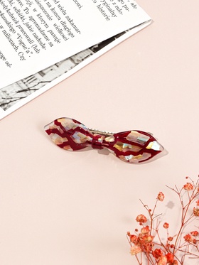 Заколка - автомат для волос «Велия» элегия, 9 см, МИКС (комплект 3 шт)