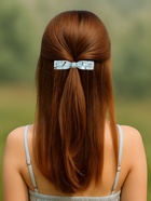 Заколка - автомат для волос «Велия» сияние, 9 см, МИКС 10903359