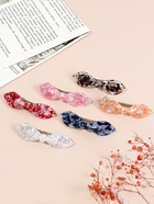 Заколка-автомат для волос "Велия" стиль, 9 см, микс (комплект 3 шт) - фото 61087335