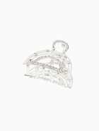 Краб для волос "Джули" дуга, 4 см, серебро (комплект 6 шт) - фото 61087360