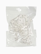 Крабик для волос «Джули» дуга, 4 см, серебро 10915857