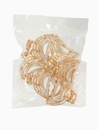 Краб для волос "Джули" дуга, 4 см, золото - фото 61087366