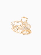 Краб для волос "Джули" овал, 4,5 см, золото (комплект 6 шт) - фото 61087368
