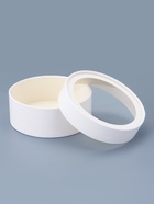 Набор подарочных коробок 3 в 1 круглые с окном, завальцованные, белые, 20×18×15 см - фото 61615218