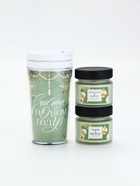 Подарочный набор «Новогоднего тепла и счастья», термостакан 250 мл., свечи - Фото 2