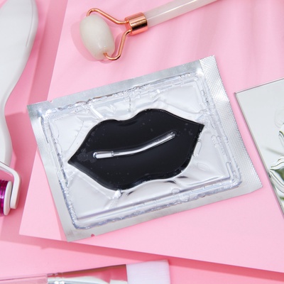 УЦЕНКА Патч для губ с чёрным жемчугом