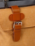 Рюкзак-переноска для кошек и собак, 30×21×41 см, серо-жёлтый - фото 61953324