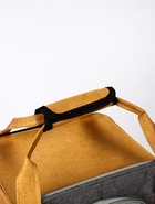 Рюкзак-переноска для кошек и собак, 30×21×41 см, серо-жёлтый - фото 61953327