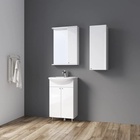 УЦЕНКА Шкаф - пенал для ванной комнаты навесной Spectrum 30, правый, 30×80×30 см - Фото 2