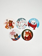 Набор мини-открыток новогодних «С Новым годом!», 30 штук, 7 x 7 см (комплект 2 шт) - фото 61087377