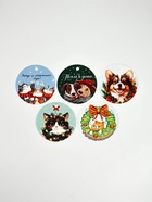 Набор мини-открыток новогодних «С Новым годом!», 30 штук, 7 x 7 см (комплект 2 шт) - фото 61087379