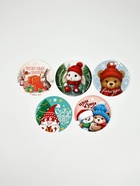 Набор мини-открыток новогодних «С Новым годом!», 30 штук, 7 x 7 см (комплект 2 шт) - фото 61087381