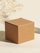 Свеча в подсвечнике вулканическом «Чаша», деревянный фитиль, белая, 9.3×9.3×5.5 см - Фото 4