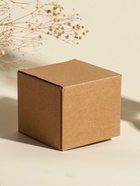 Свеча в подсвечнике вулканическом «Чаша», деревянный фитиль, сиреневая, 9.3×9.3×5.5 см - Фото 4