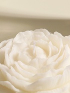 Свеча декоративная «Бутон пиона», белая, 16×14×4 см - Фото 4