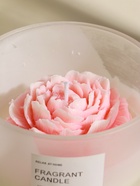 Свеча в стакане «Нежно-розовый пион», 11×11×8 см - фото 61615354