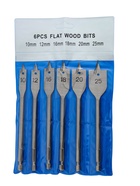 УЦЕНКА Набор сверл перовых ТУНДРА, шестигр. хвост., 10-12-16-18-20-25 мм + удлинитель 300 мм 1096091 10960912