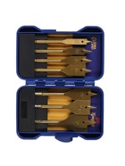 Набор сверл перовых ТУНДРА, Tin, шестигранный хвостовик, 10-12-16-19-22-25-32 мм, 7 шт. - фото 61953383