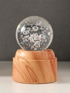 Световая фигурка стекло «Шар. Голограмма: Пузыри», 6×LED, d=6 см, крутится, USB, 7×7×10 см - Фото 2