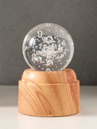 Световая фигурка стекло «Шар. Голограмма: Пузыри», 6×LED, d=6 см, крутится, USB, 7×7×10 см - Фото 4