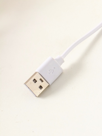 Световая фигурка стекло «Шар. Голограмма: Лотос», 6×LED, d=6 см, крутится, USB, 7×7×10 см