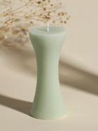 Свеча декоративная «Талия», нежно-зелёная, 5.8×5.8×13.2 см - фото 61615370