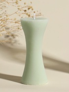 Свеча декоративная «Талия», нежно-зелёная, 5.8×5.8×13.2 см - фото 61615372