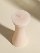 Свеча декоративная «Талия», нежно-розовая, 5.8×5.8×13.2 см - фото 61615375