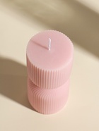 Свеча декоративная «Греция», нежно-персиковая, 6×6×14 см - фото 61615379