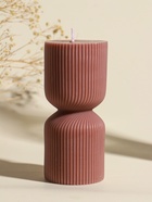 Свеча декоративная «Греция», капучино, 6×6×14 см - фото 61615384