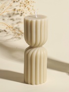 Свеча декоративная «Афина», сливочная, 6×6×18 см - фото 61615398