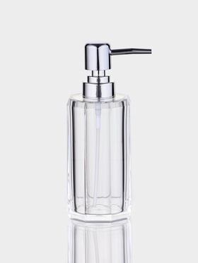 Дозатор для мыла «Кристалл», 200 мл, пластик