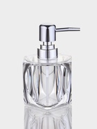 Дозатор для мыла «Хрусталь», 220 мл, пластик - фото 61615414