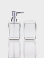 Набор для ванной «Эко», 3 предмета, дозатор, стакан, мыльница - фото 809346988