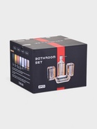 Набор для ванной «Блэк», 3 предмета, дозатор, стакан, мыльница - фото 23597691