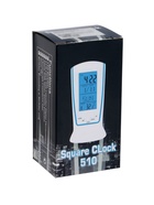 Часы-будильник электронные LB-02 «Обелиск», дата, температура, подсветка, белый - Фото 7