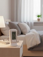 Часы-будильник электронные LB-02 «Обелиск», дата, температура, колонка, подсветка, белый 10933089