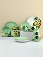 УЦЕНКА Посуда на 4 персоны «Авокадо», набор 16 предметов - Фото 3