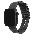 УЦЕНКА Смарт-часы, 180 мАч, IPS, 240x282, Android 5.0+, iOS 10+, ремешок силикон, черные - Фото 3