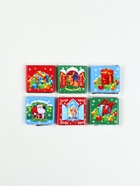 Шоколад новогодний молочный «Домик», 6 шт., 5 г - Фото 2